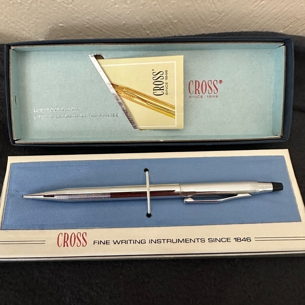 Classic Cross Lustrous Chrome Mechanical Pencil Vintage